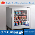 Mini puerta de cristal SD55 Mini Display, refrigerador de mostrador